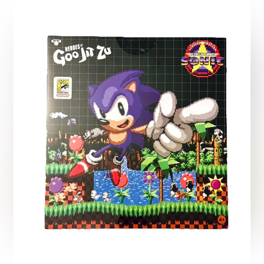 SDCC Exclusive: Sonic the Hedgehog Ultra Metallic Goo-Jit-Zu